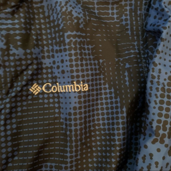 Columbia Vivid Blue Energy Dot Pixel Grabber Jacket - Picture 3 of 7